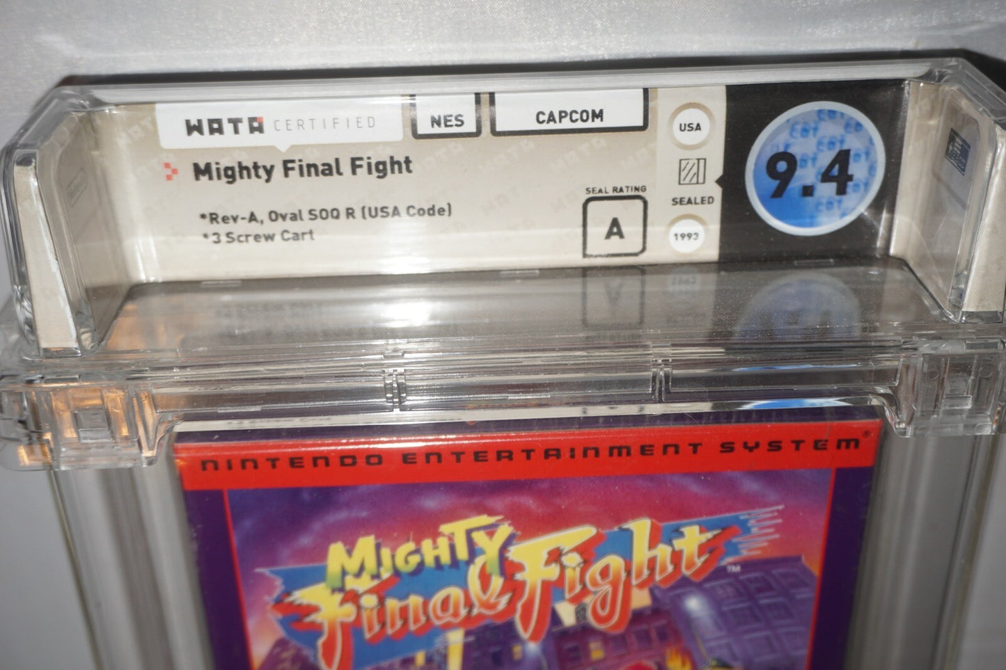 Mighty Final Fight (Nintendo NES) 9.4 A+ NEW Sealed