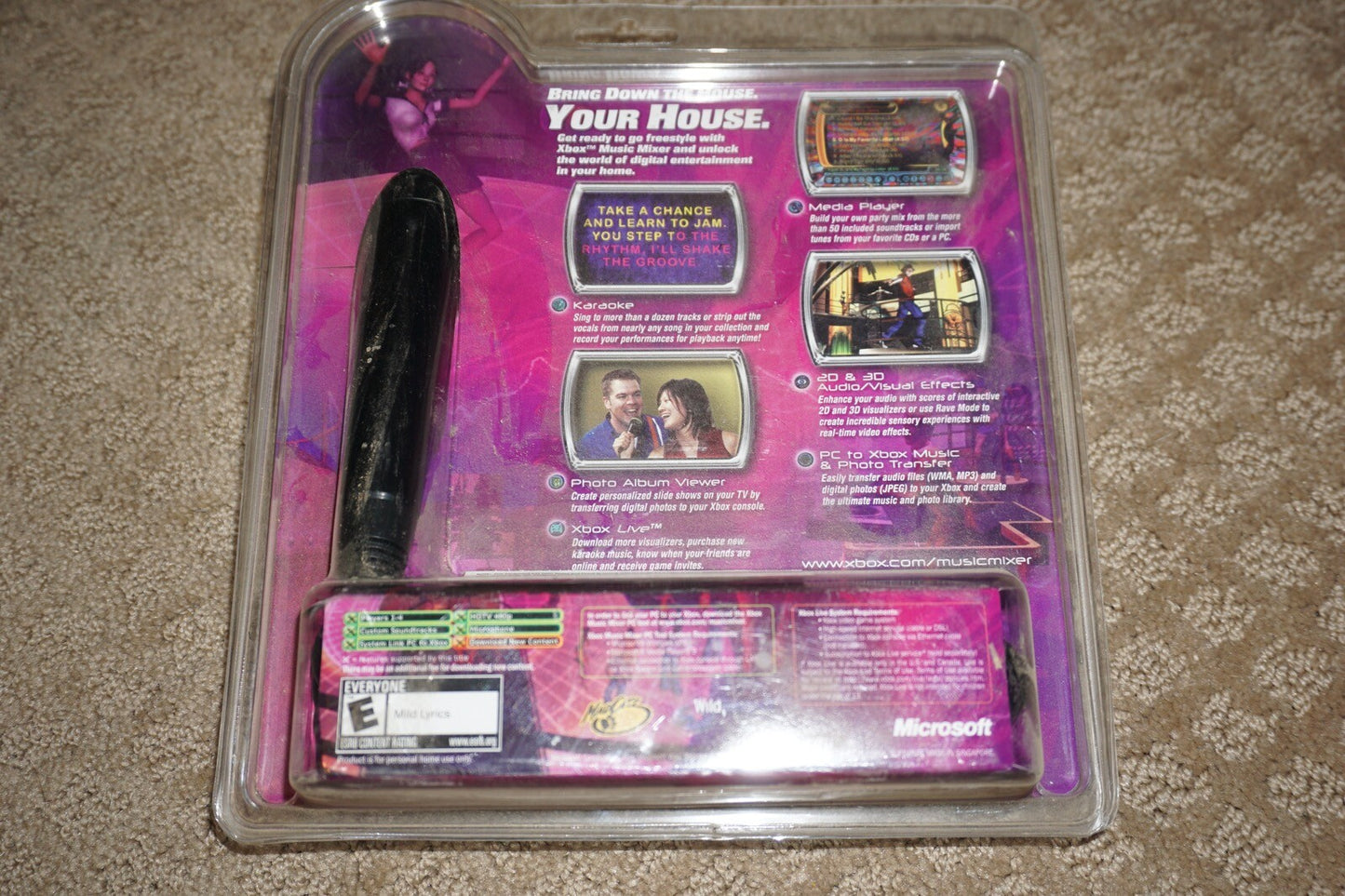 Xbox Music Mixer Bundle w/ Mic (Microsoft Xbox) NEW Sealed