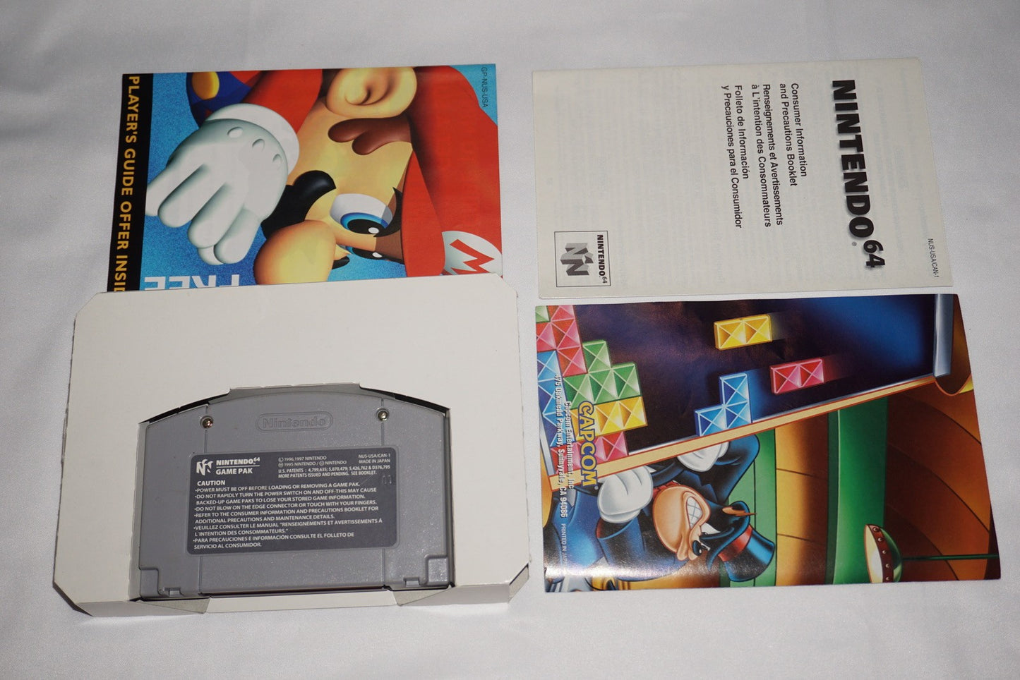 Magical Tetris Challenge (Nintendo 64 N64) Complete in Box CIB