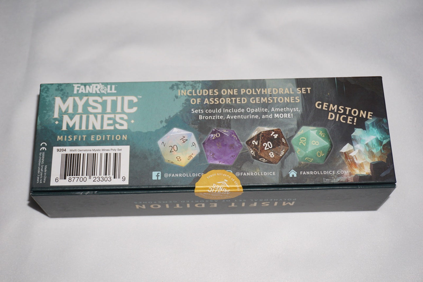 Fanroll Mystic Mines Misfit Edition Gemstone Mystery Set D&D NEW Sealed
