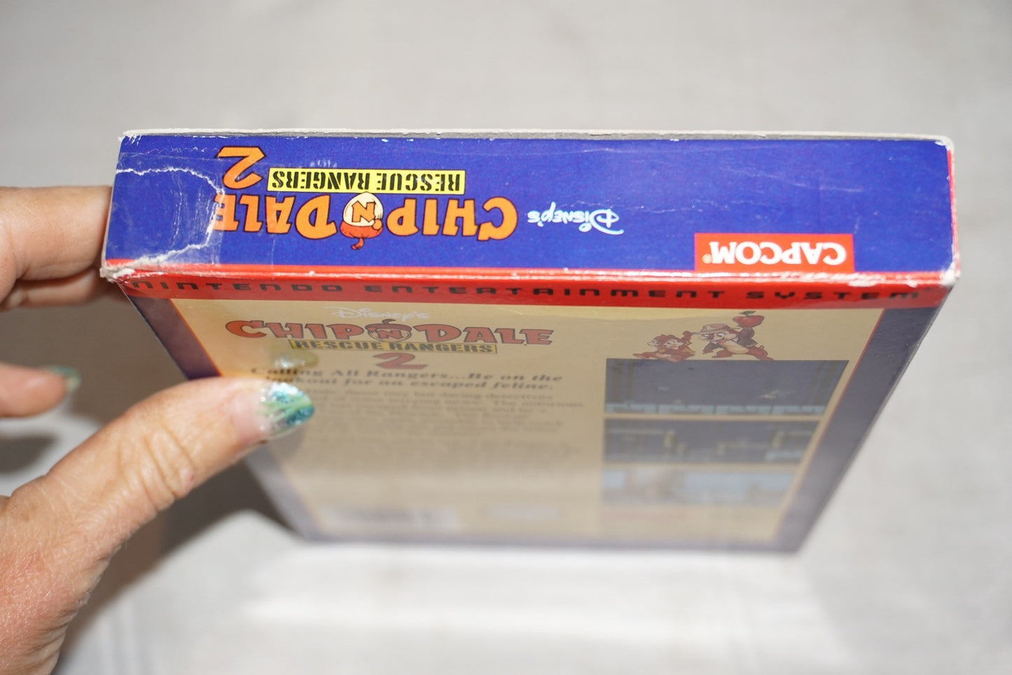 Chip 'n Dale Rescue Rangers 2 (Nintendo NES) Complete in Box CIB