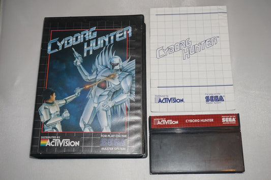 Cyborg Hunter (Sega Master System SMS) Complete in Case