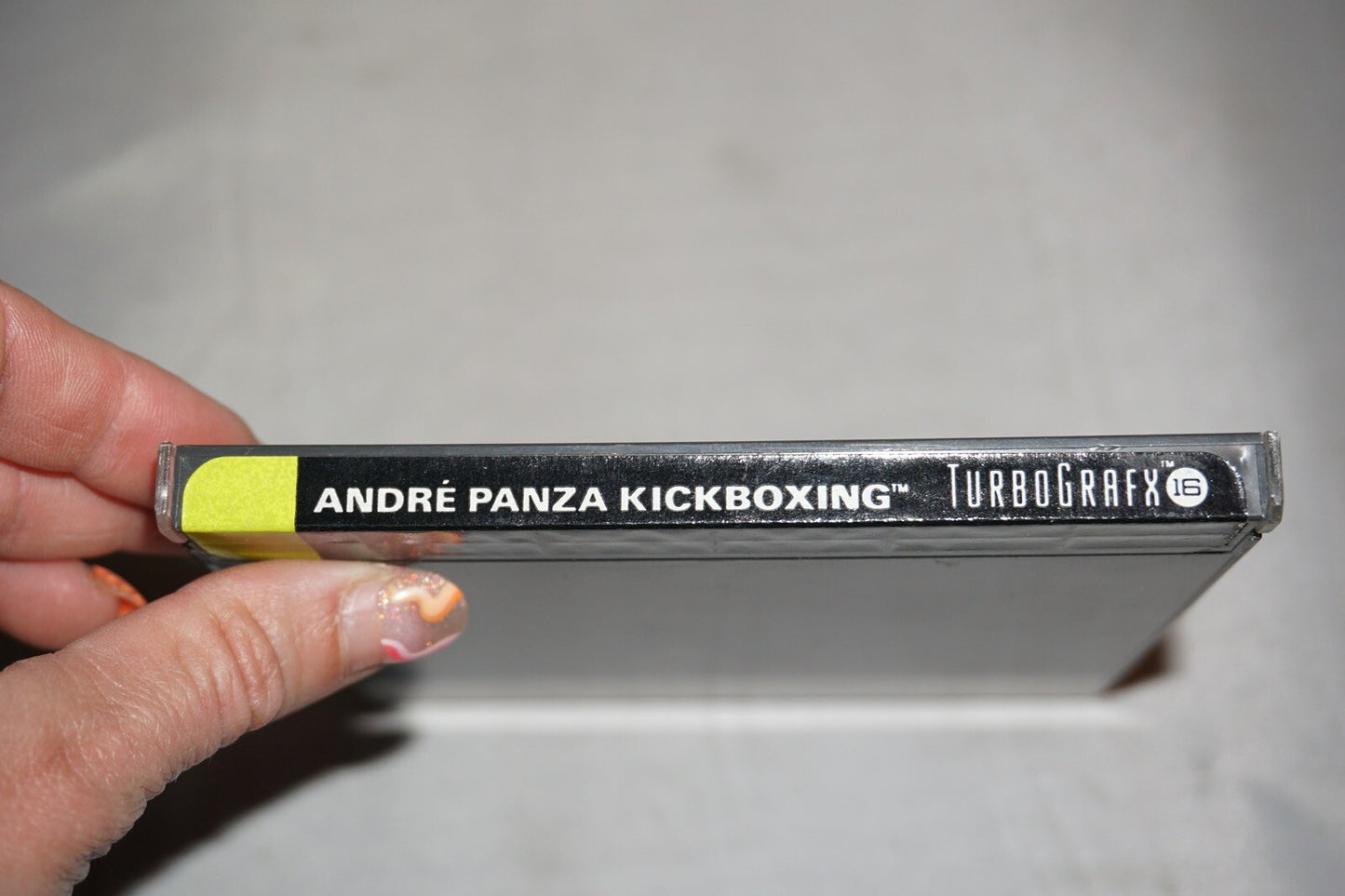 Andre Panza Kickboxing (Turbo Grafx 16 tg16) Complete in Case Turbografx