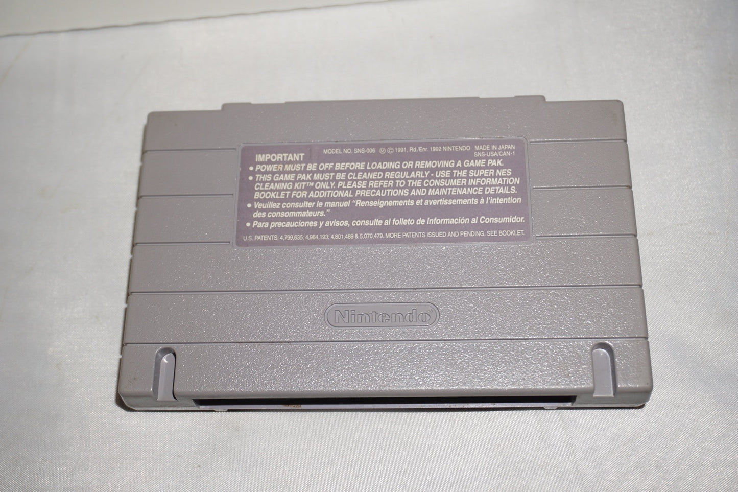 Adventures Of Batman & Robin (Super Nintendo SNES) with Box No Manual