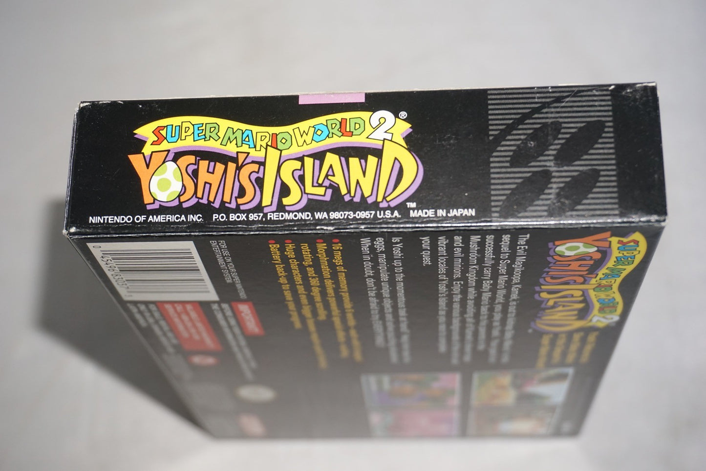 Yoshi's Island (Super Nintendo SNES) Complete in Box CIB