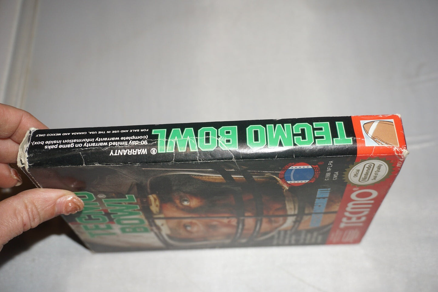 Tecmo Bowl (Nintendo NES) Complete in Box CIB #6