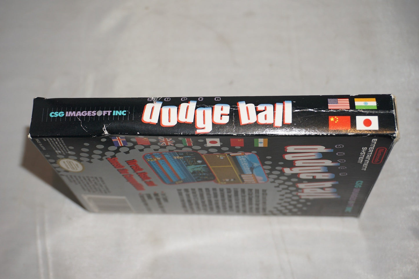 Super Dodge Ball (Nintendo NES) Complete in Box CIB