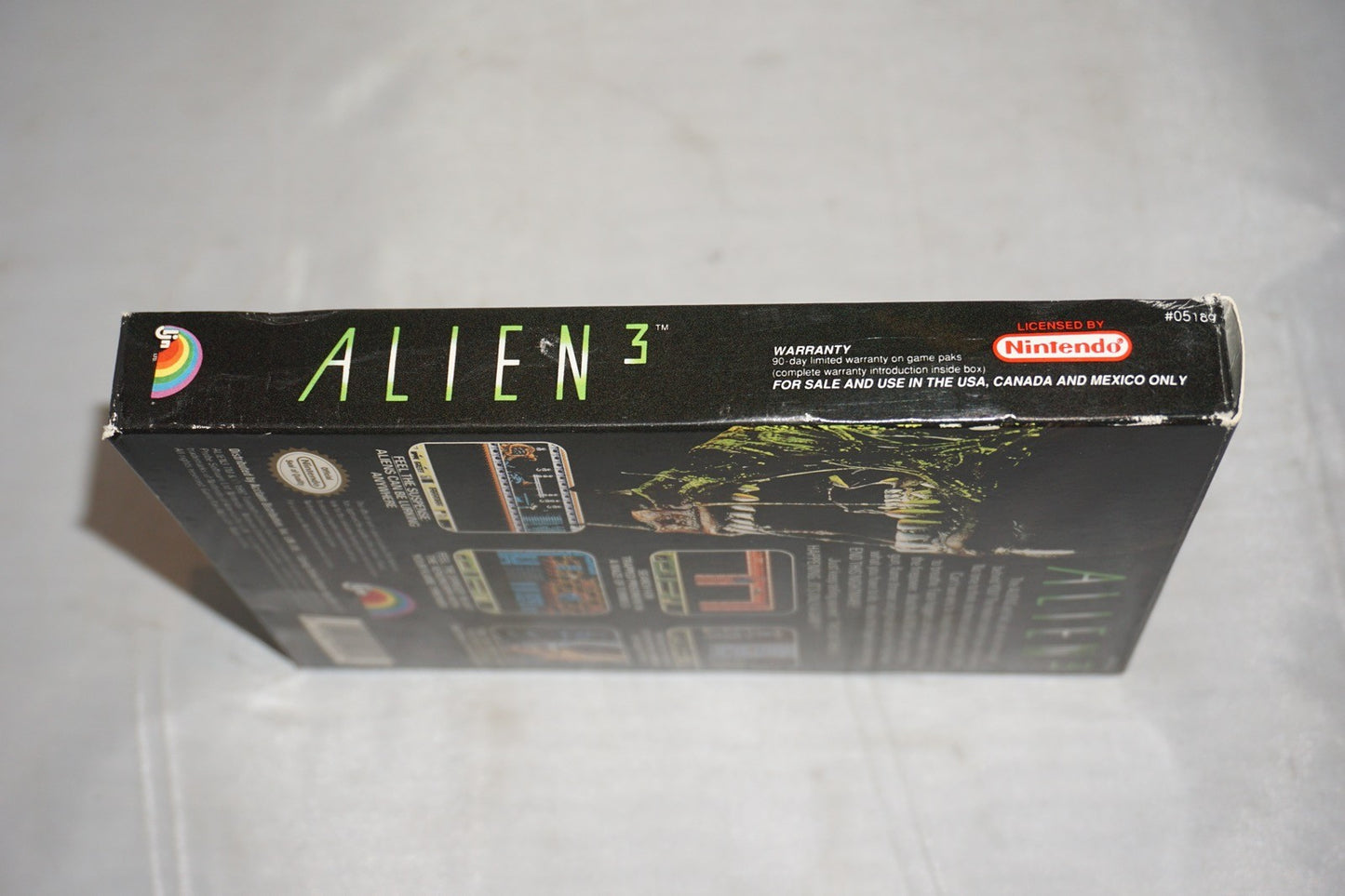Alien 3 (Nintendo NES) Complete in Box w/ Reg Poster CIB Near Mint