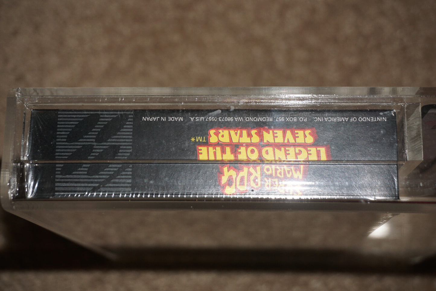 Super Mario Rpg (Super Nintendo SNES) VGA 85 NM+ NEW Factory Sealed