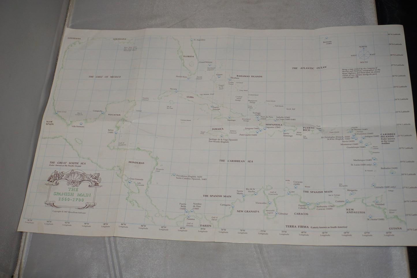 Pirates Gold (Sega Genesis) Complete w/ Map