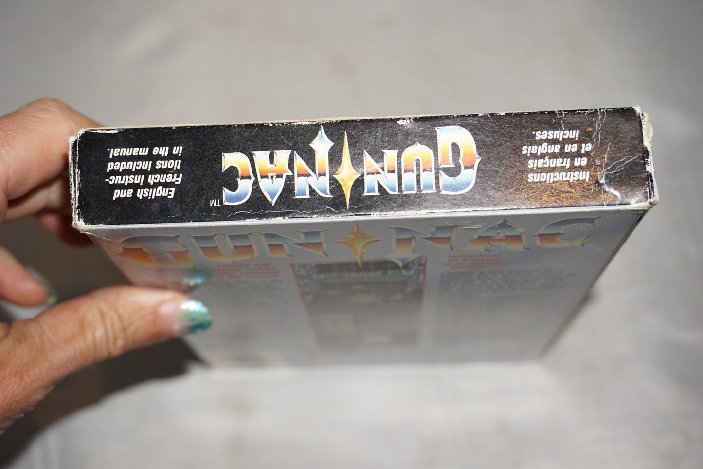 Gun Nac (Nintendo NES) Complete in Box CIB