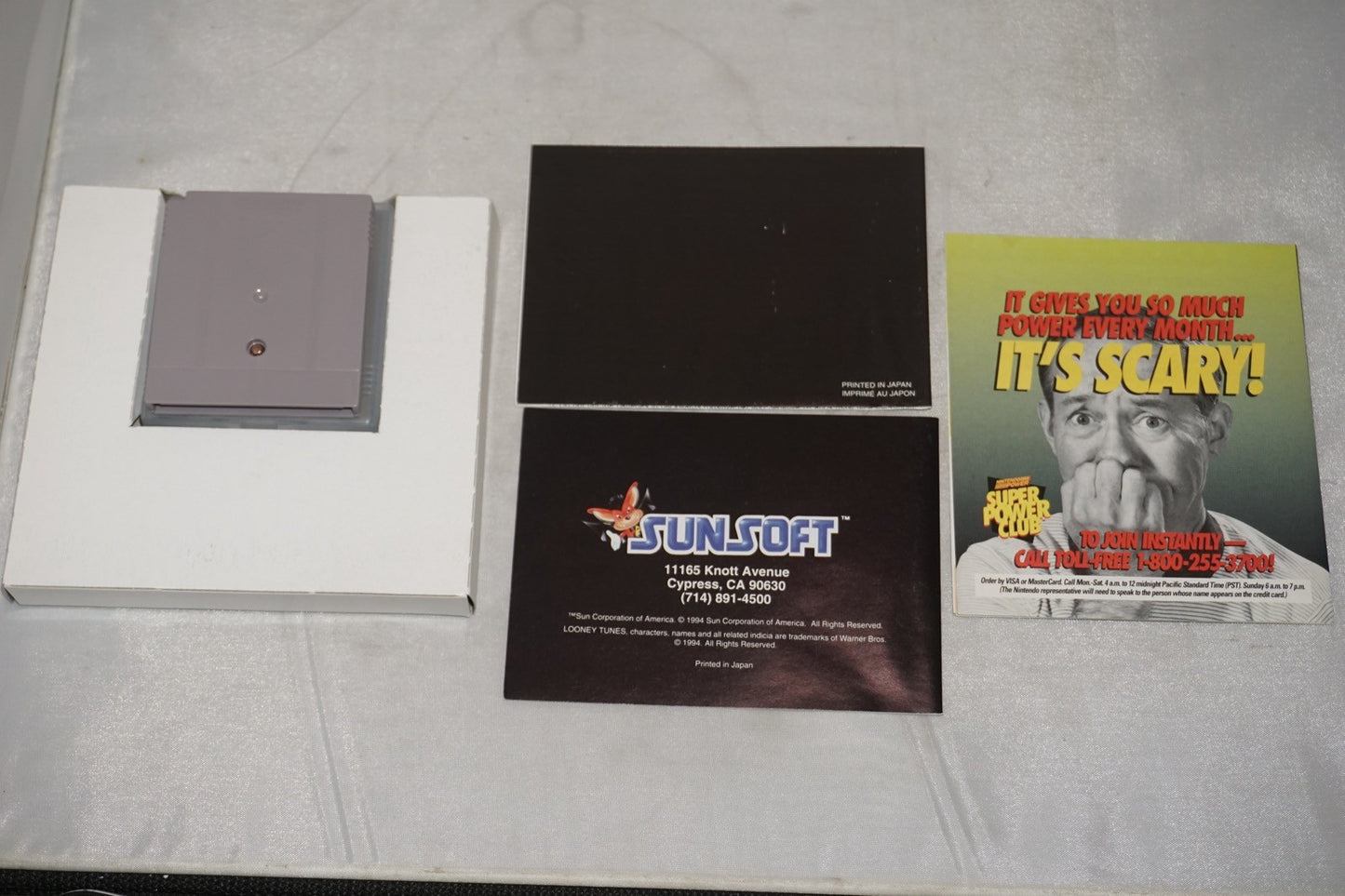 Daffy Duck (Nintendo Gameboy Game Boy GB) Complete CIB Authentic