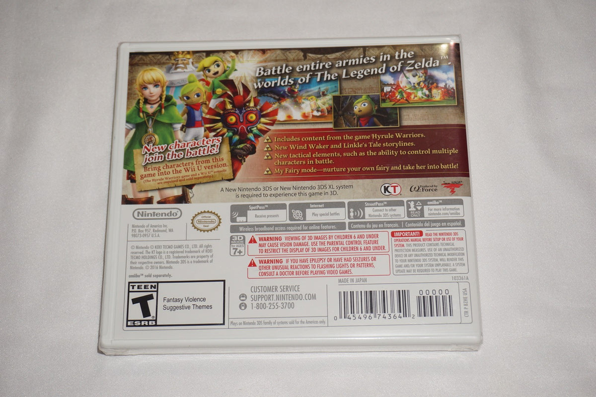 Hyrule Warriors Legends (Nintendo 3DS) NEW Sealed