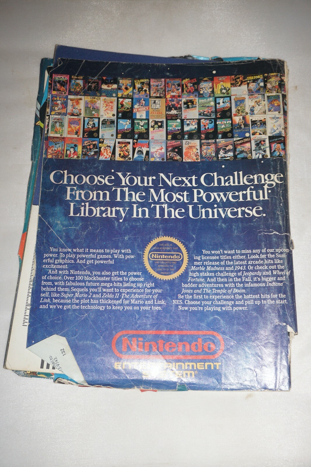 Premiere Issue 1 1988 Super Mario Bros 2 Nintendo Power Magazine