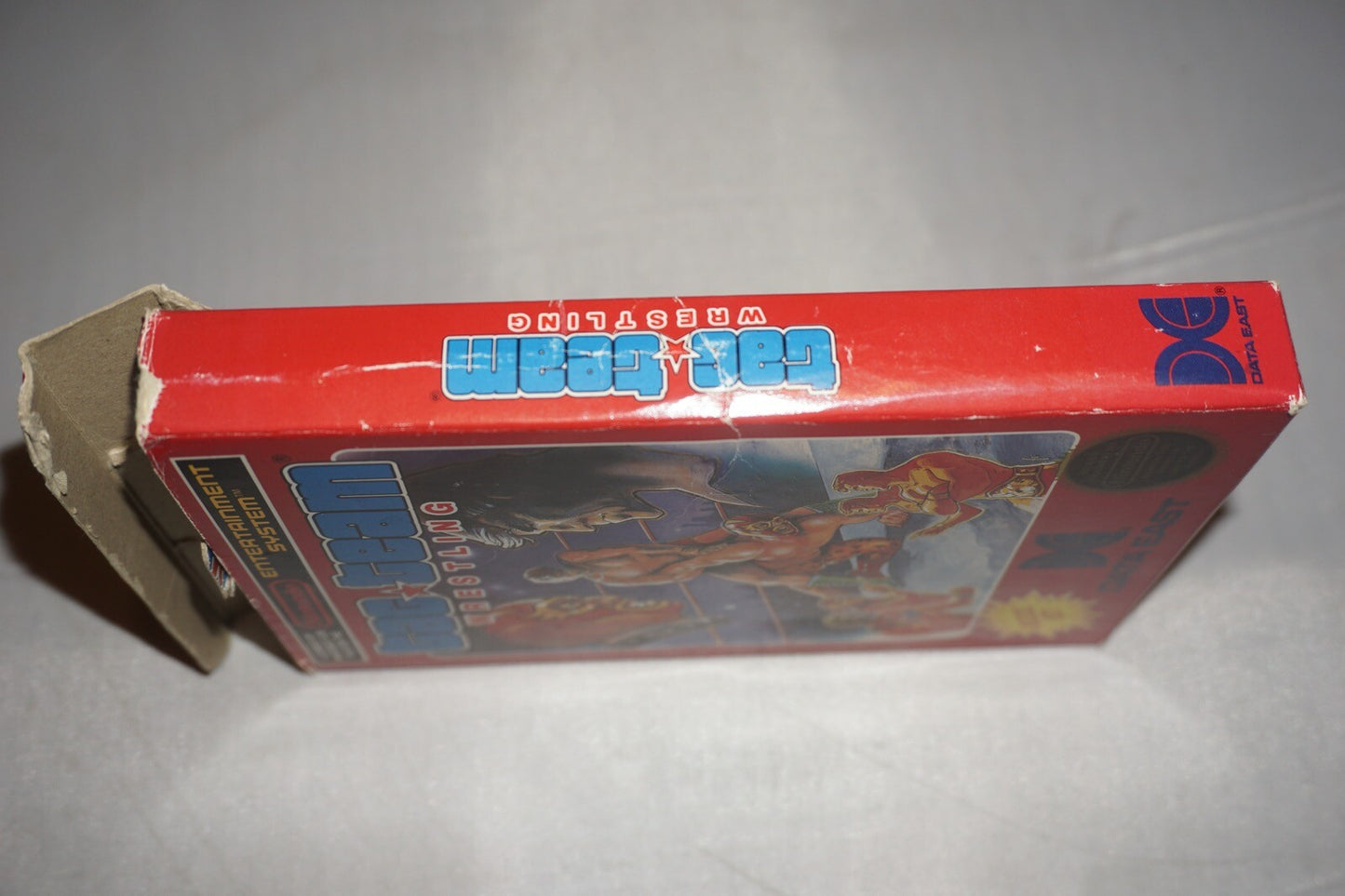Tag Team Wrestling HANGTAB (Nintendo NES) Complete in Box CIB #2