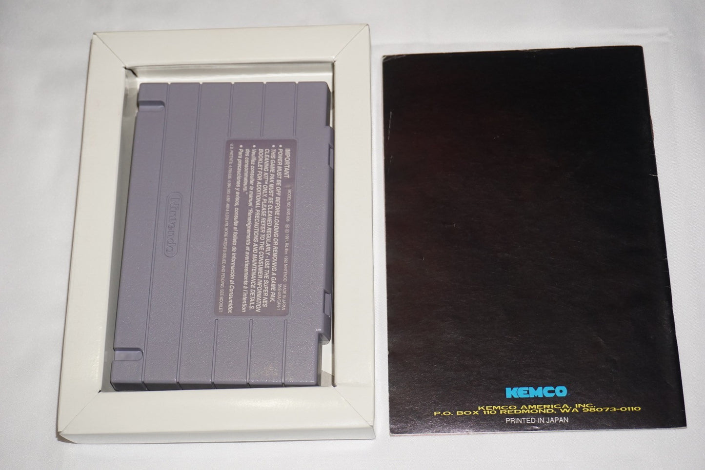 First Samurai (Super Nintendo SNES) Complete in Box CIB