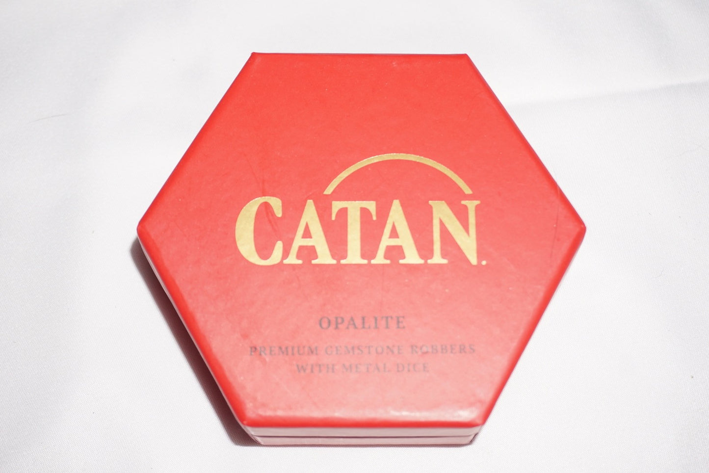 Catan Opalite Premium Gemstone Robbers W/ Metal Dice Set NEW