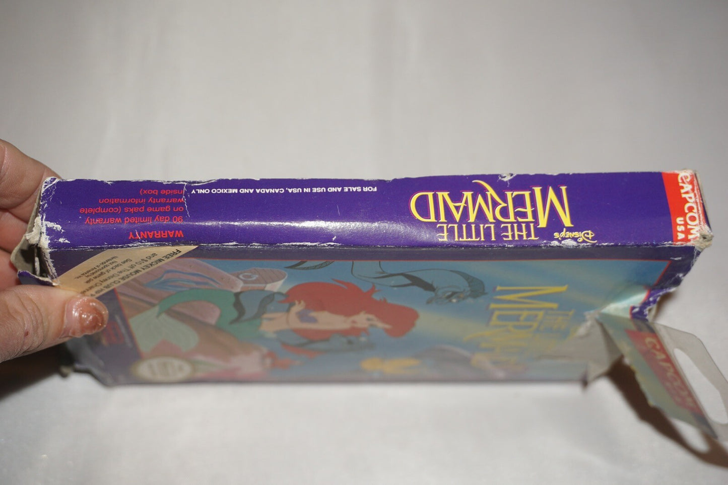Little Mermaid (Nintendo NES) Complete in Box CIB