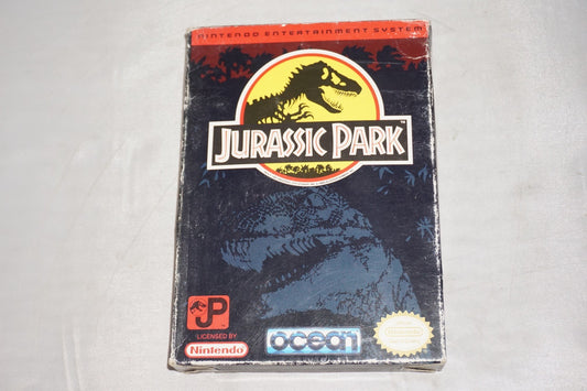 Jurassic Park (Nintendo NES) Complete in Box CIB
