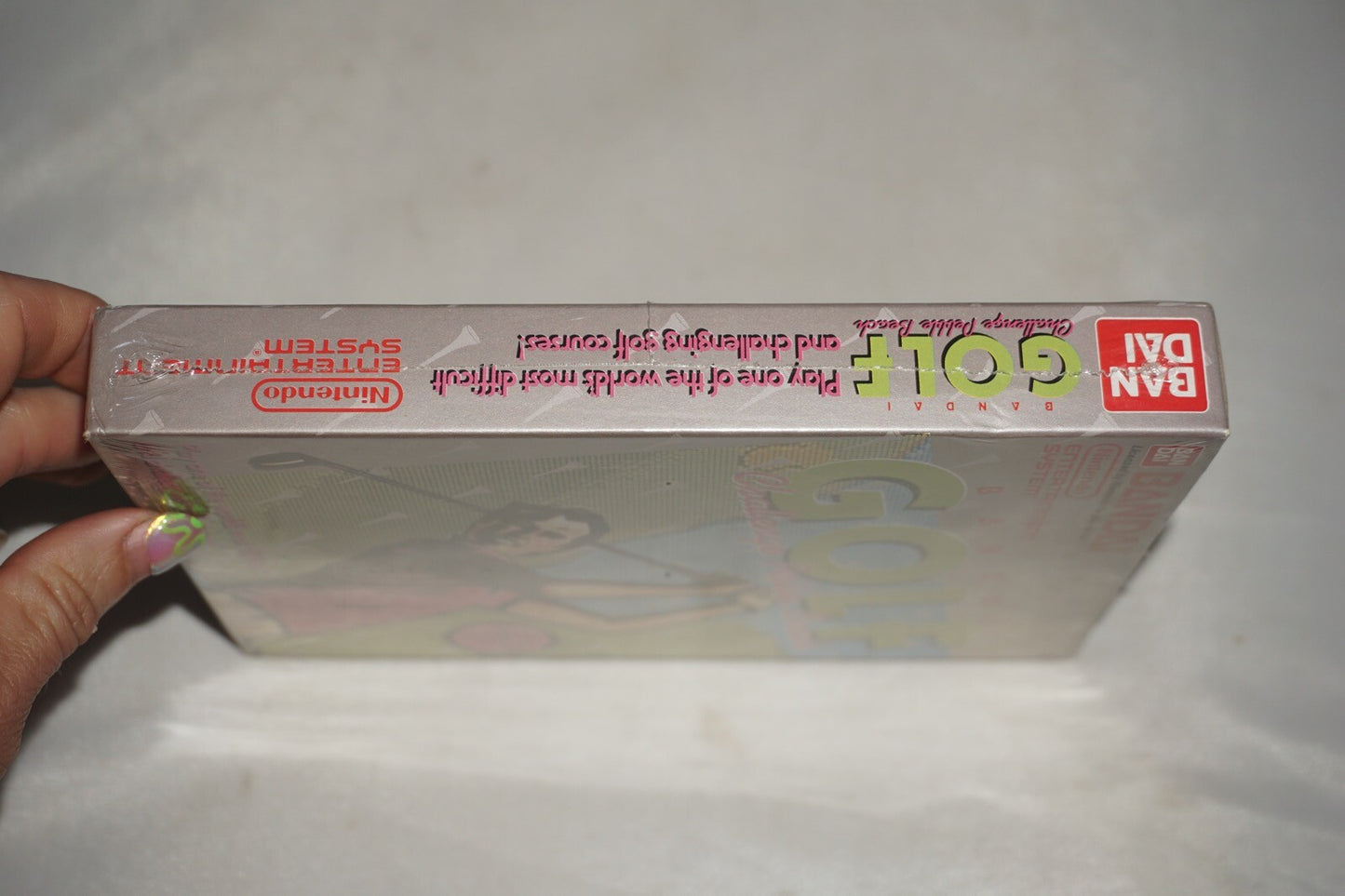 Bandai Golf Challenge Pebble Beach (Nintendo NES) NEW Factory Sealed