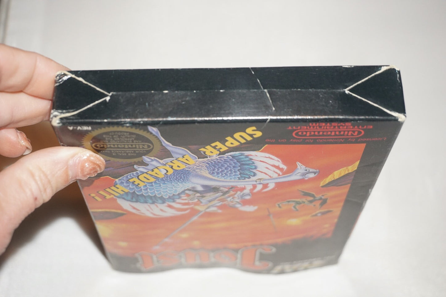 Joust (Nintendo NES) Complete in Box CIB #1