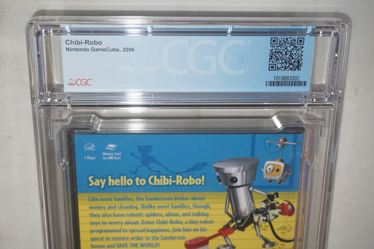 Chibi Robo (Nintendo Gamecube) CGC 9.4 A NEW Sealed