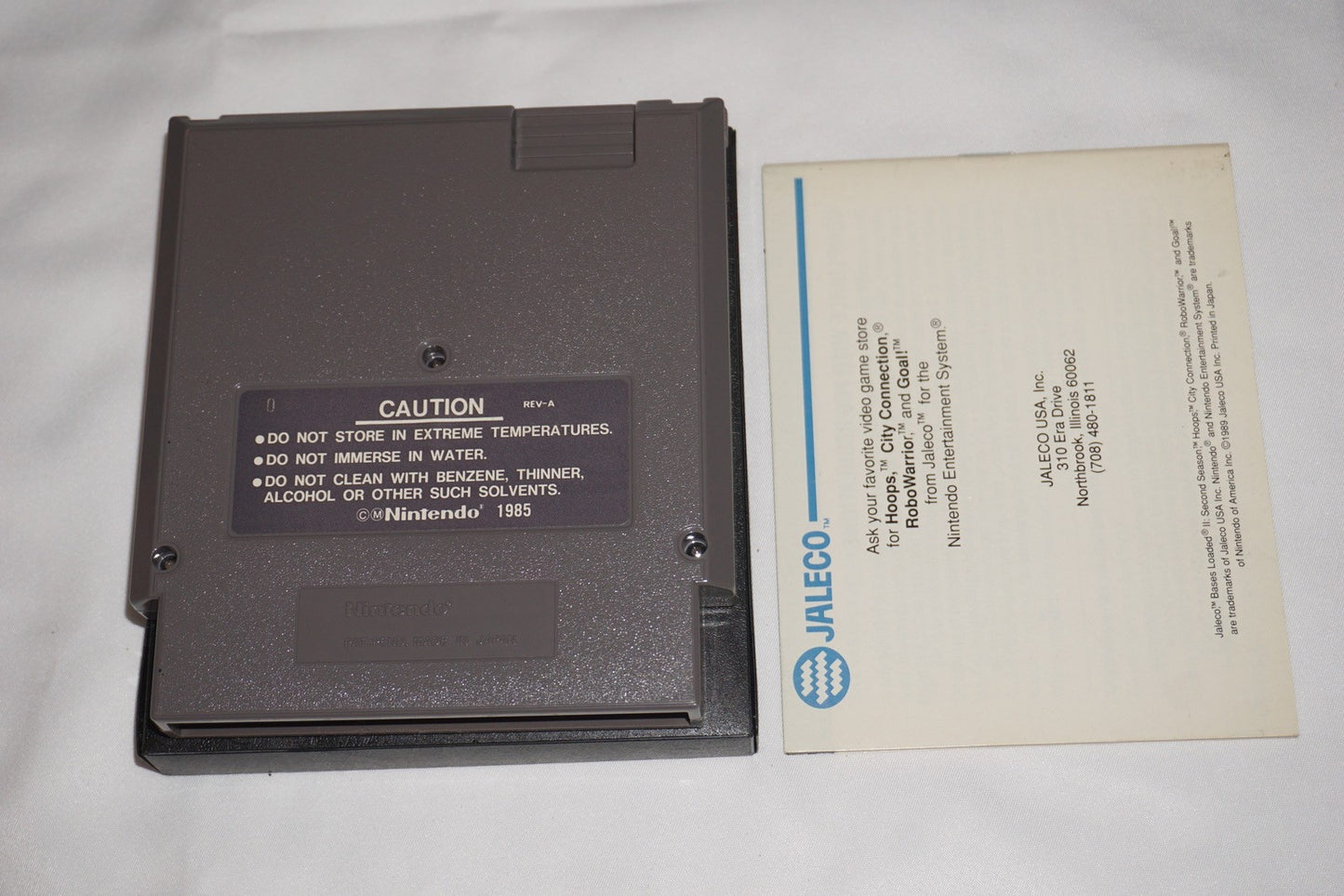 Bases Loaded II: Second Season 2 (Nintendo NES) Complete in Box CIB