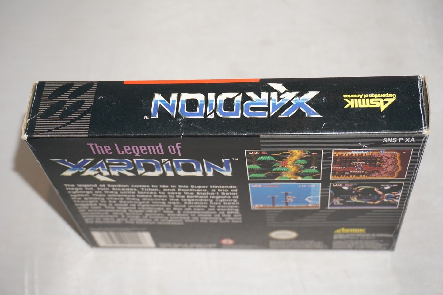 Xardion (Super Nintendo SNES) Complete in Box CIB
