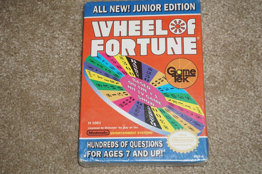 Wheel Of Fortune Junior Edition (Nintendo NES) NEW Factory Sealed