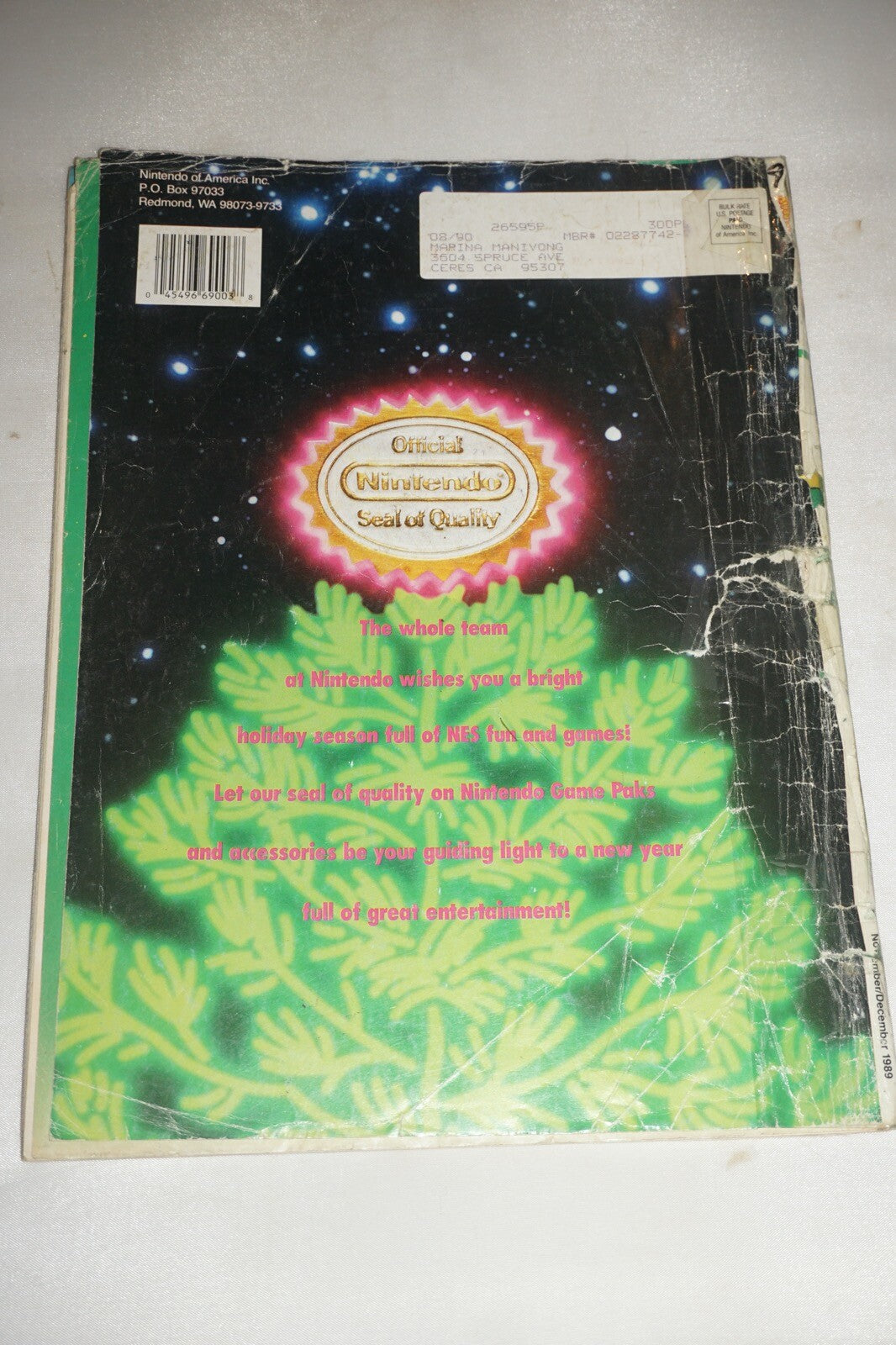 November/December 1989 Tetris Nintendo Power Magazine #7