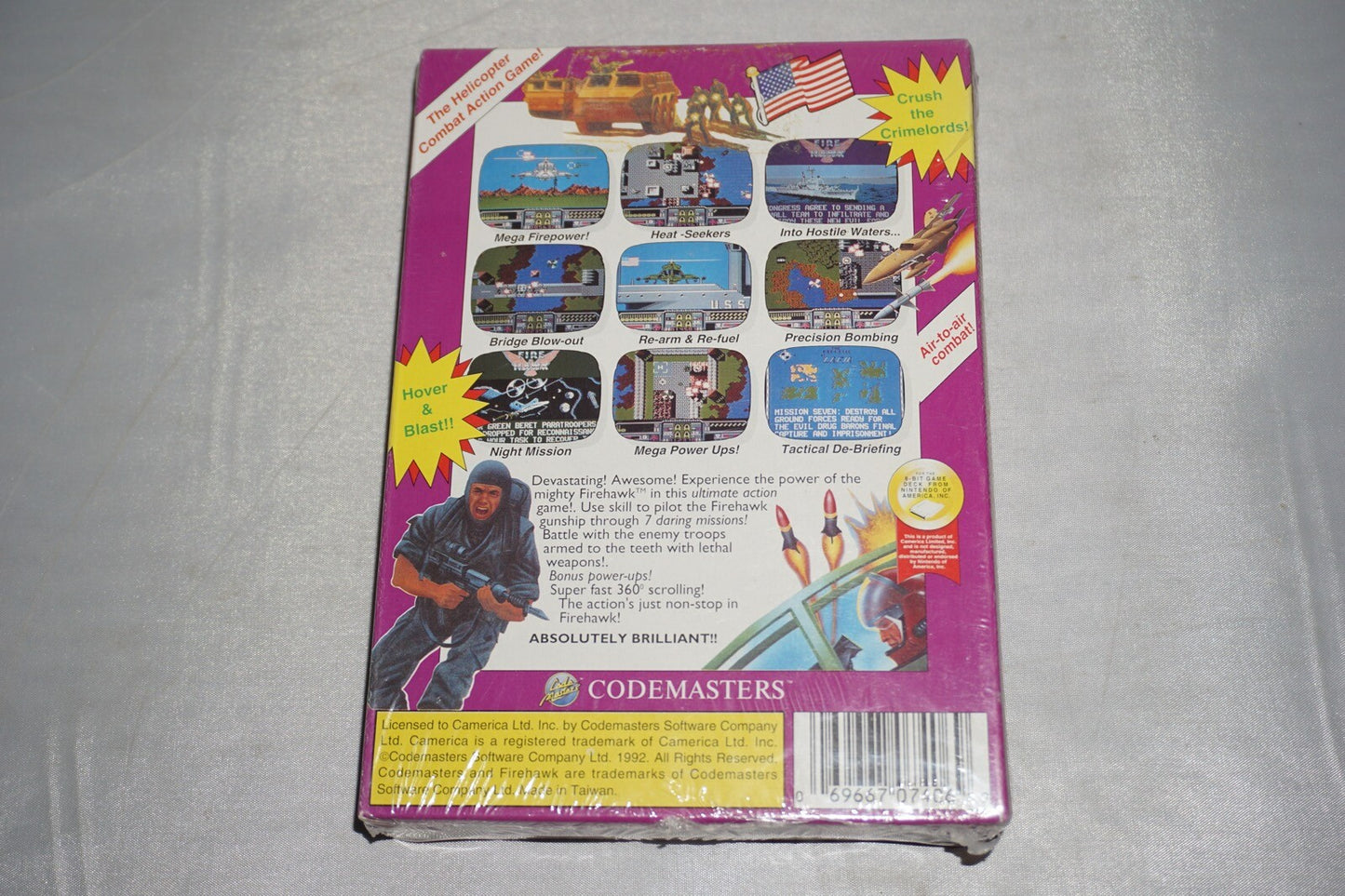 Firehawk (Nintendo NES) NEW Factory Sealed