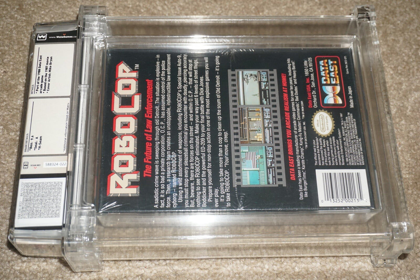 Robocop (Nintendo NES) WATA 9.6 A NEW Factory Sealed