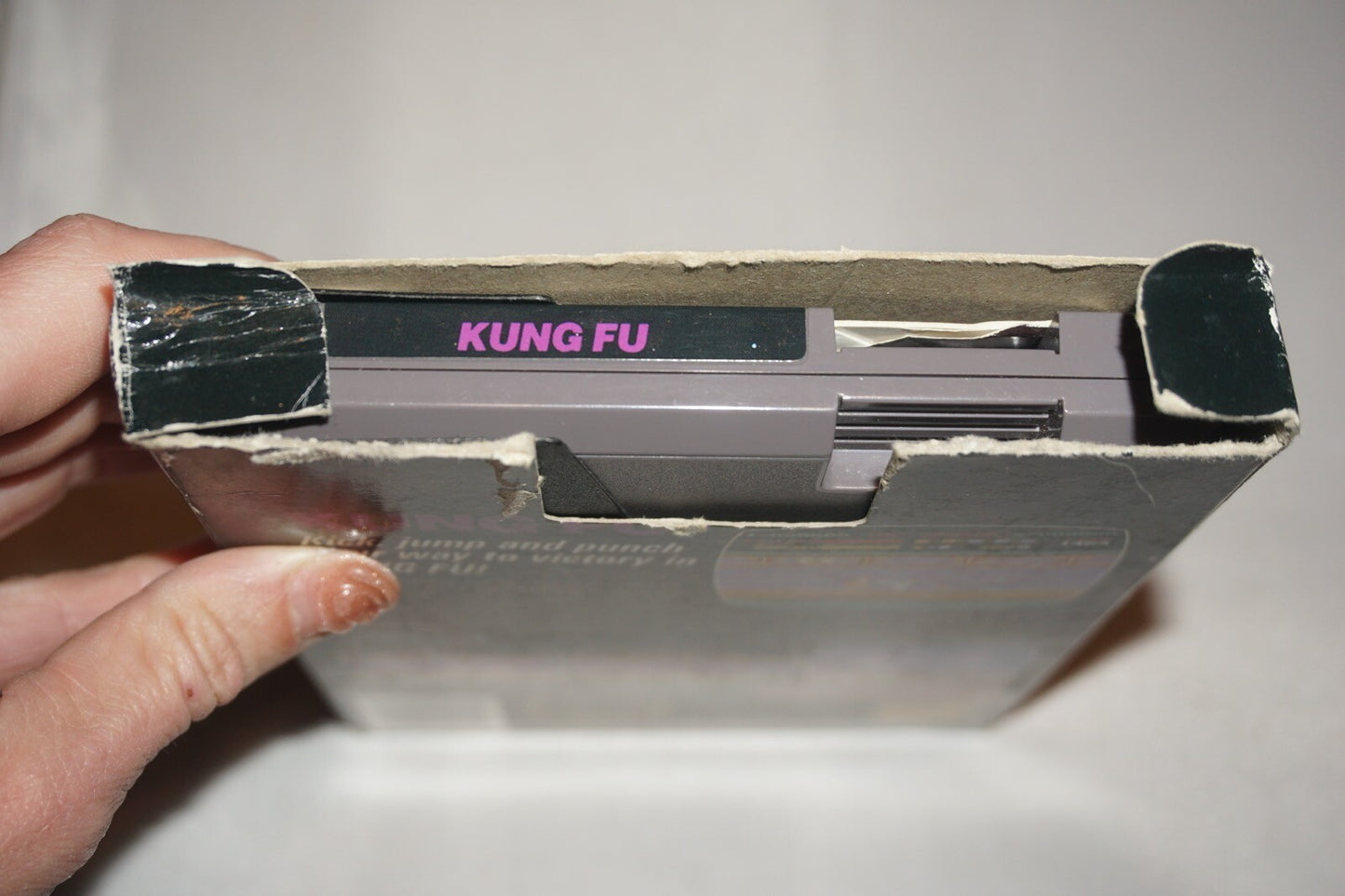 Kung Fu FRENCH PAL (Nintendo NES) Complete in Box CIB #3