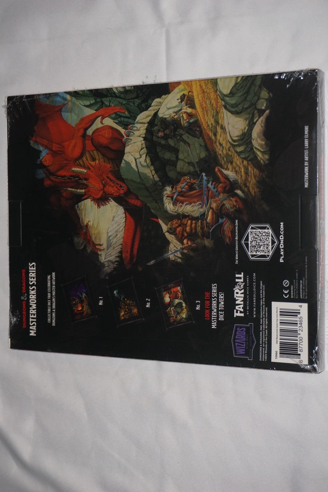 Masterworks Series Dice Tray 03 Larry Elmore Dungeons & Dragons D&D NEW