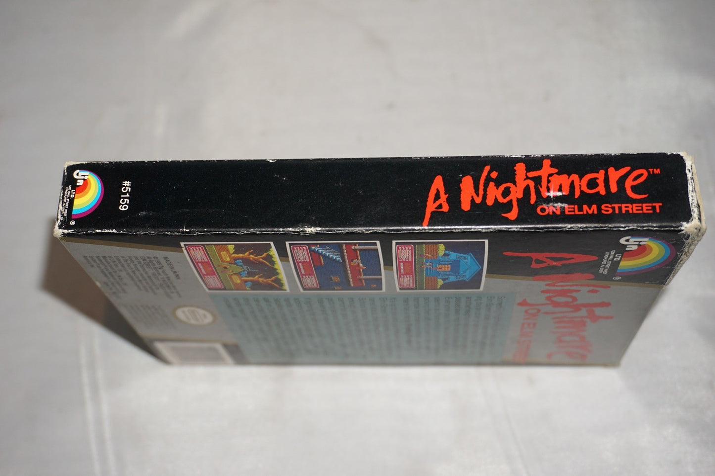 Nightmare On Elm Street (Nintendo NES) Complete in Box w/ Reg Card CIB