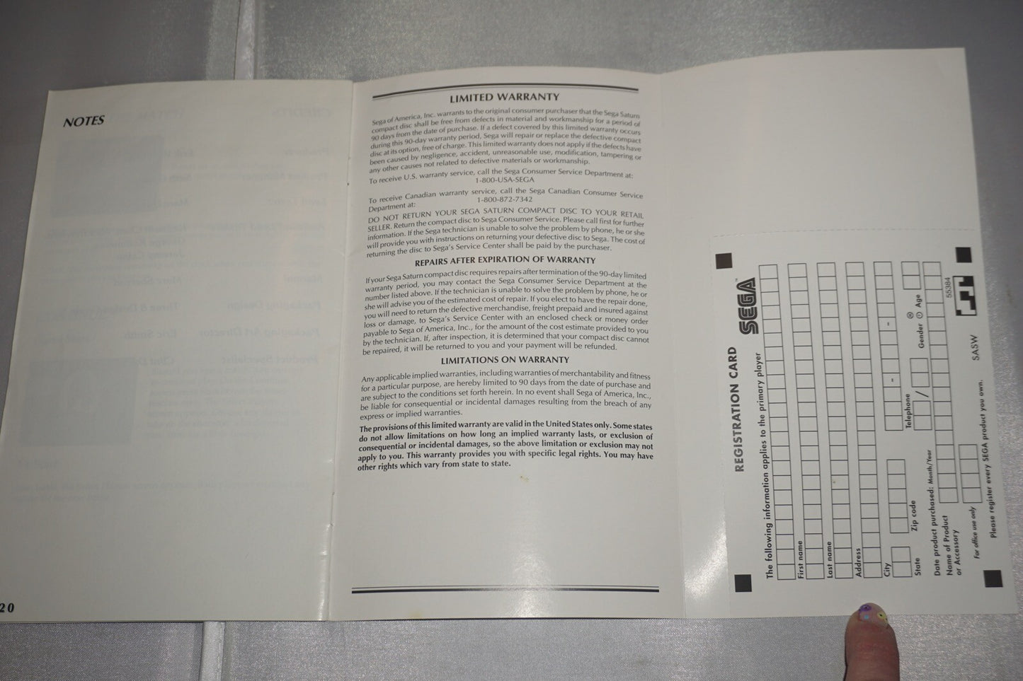 Golden Axe The Duel (Sega Saturn) Complete w/ Reg Card