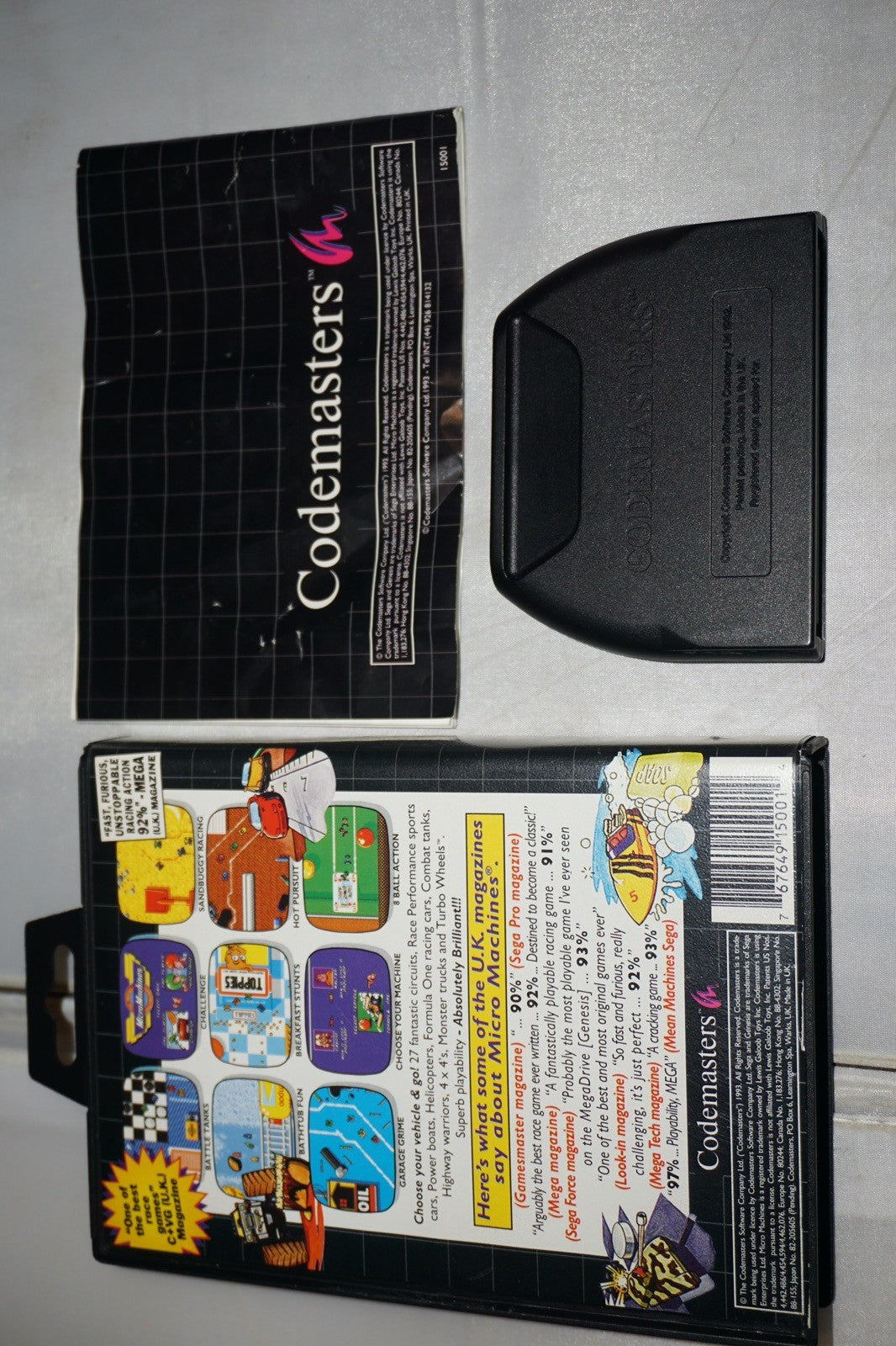 Micro Machines (Sega Genesis) Complete