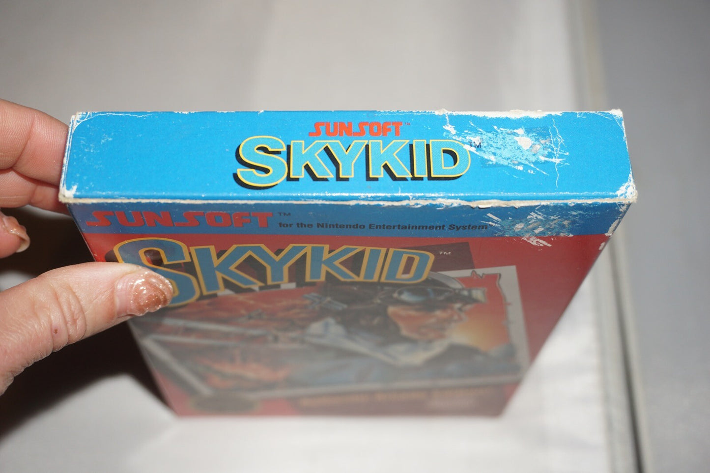 Skykid HANGTAB (Nintendo NES) Complete in Box CIB #2