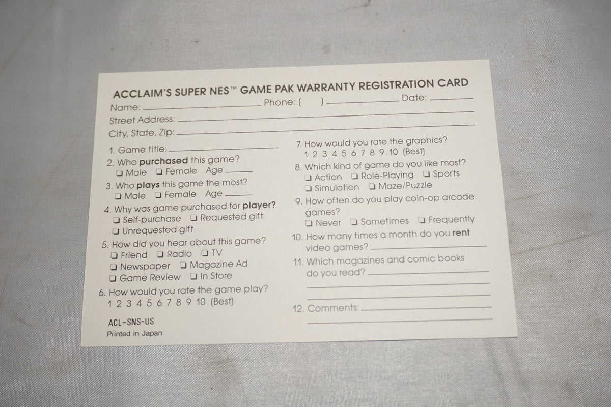 Champions World Class Soccer (Super Nintendo SNES) Complete Box w/ Reg Card CIB
