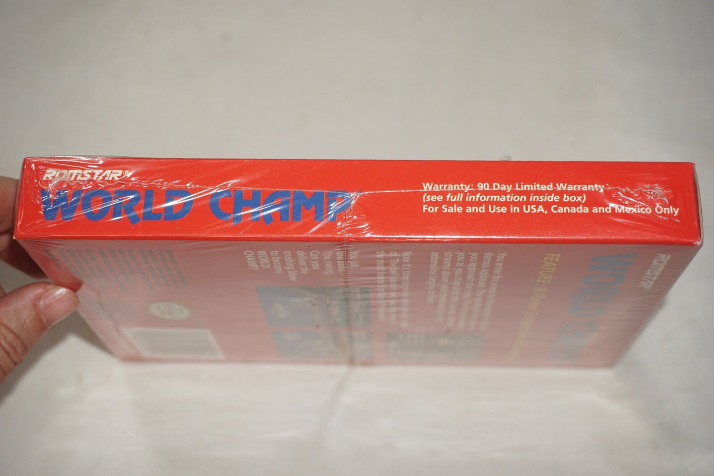 World Champ (Nintendo NES) NEW Factory Sealed