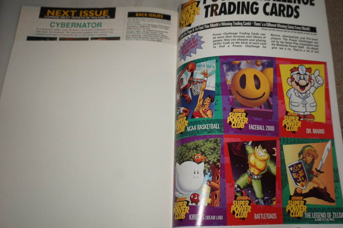 Nintendo Power Vol 44 Magician's Quest Magazine #1 Poster Plane Book NM