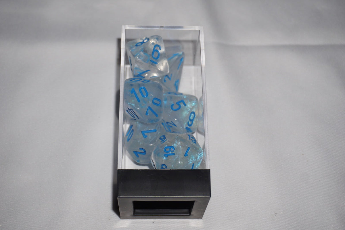 Chessex 22546 Festive Waterlily White CHX Dice Set NEW Sealed