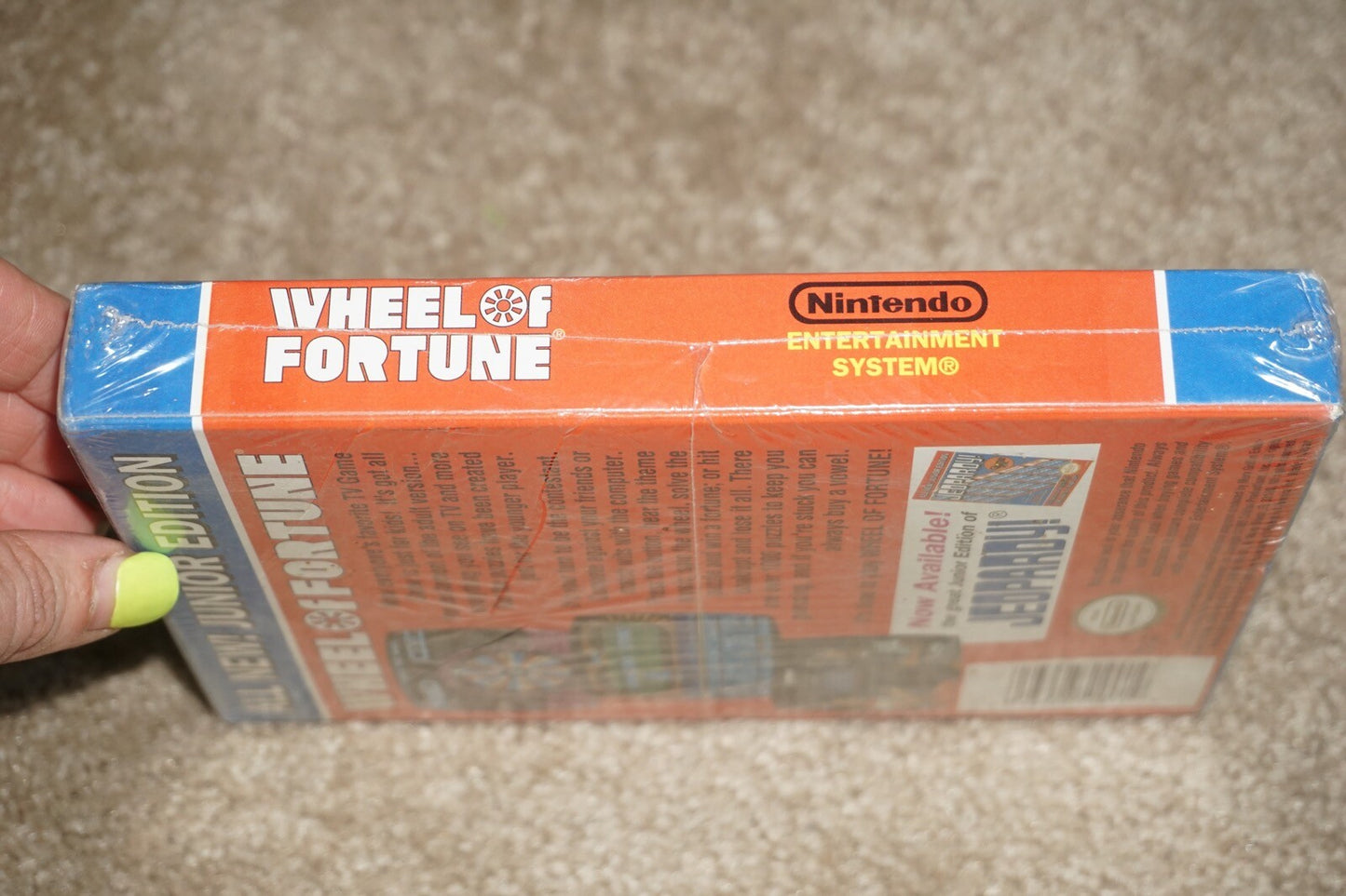 Wheel Of Fortune Junior Edition (Nintendo NES) NEW Factory Sealed