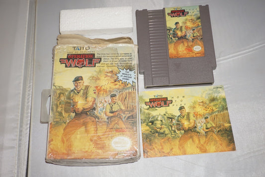 Operation Wolf (Nintendo NES) Complete in Box CIB #2