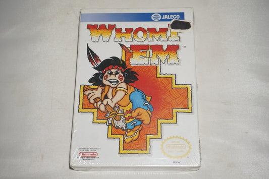 Whomp Em (Nintendo NES) NEW Factory Sealed