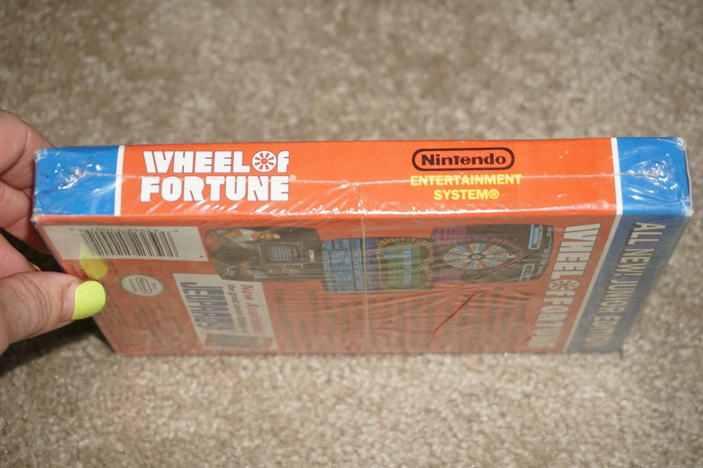 Wheel Of Fortune Junior Edition (Nintendo NES) NEW Factory Sealed