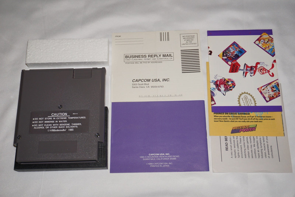 Mickey’s Mousecapade (Nintendo NES) Complete in Box w/ Reg CIB Misprint