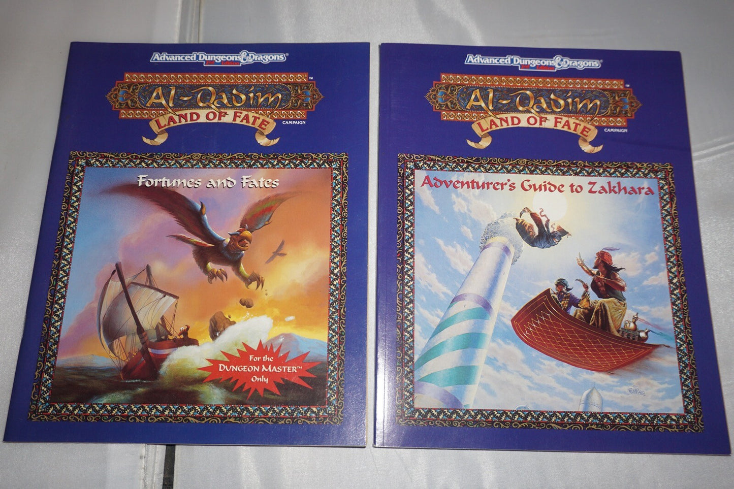 Advanced Dungeons & Dragons Al-Qadim Land Of Fate 2nd Edition Campaign