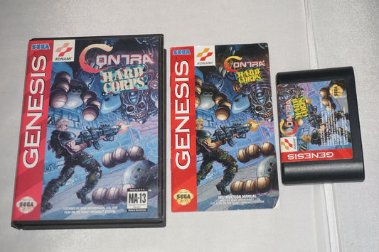 Contra Hard Corps (Sega Genesis) Complete