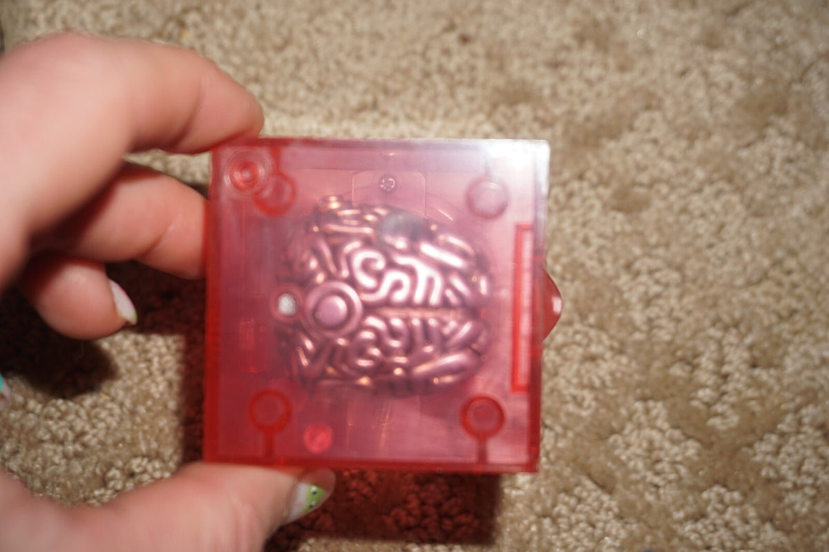 3A 3ago Square Brain Box Orange 3" Figure